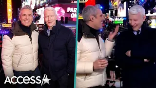 Anderson Cooper’s Best Giggling Moments w/ Andy Cohen From CNN’s New Year’s Eve Show