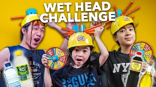 Siblings Wet Head Challenge!! (With A Twist!) | Ranz and Niana