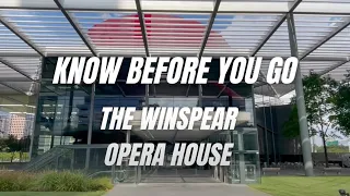 Know Before You Go | Winspear Opera House | AT&T Performing Arts Center