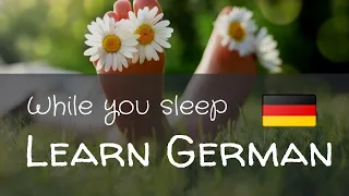 Learn German while you sleep 2 ⭐⭐⭐⭐⭐ Your language in German, - simply and with subtitles!