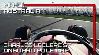 Recreating Charles Leclerc´s Onboard Pole Lap | 2022 Australian Grand Prix | F1 2022