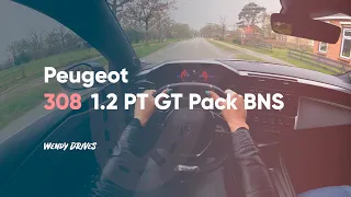 2021 Peugeot 308 1.2L PT GT Pack BNS 130HP (96kW) POV test drive, virtual test drive, car review