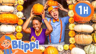 Blippi & Meekah’s Perfect Pumpkin Playdate! Outdoor Activities for Kids