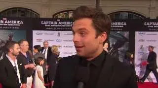 Captain America 2 Premiere Sebastian Stan