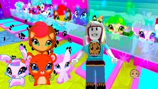 Adopting The Cutest Pets Ever! - Being A Mermaid In  Enchantix High School Roblox Game