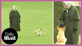 2006: Queen Elizabeth II tries to remember names of ALL her corgis