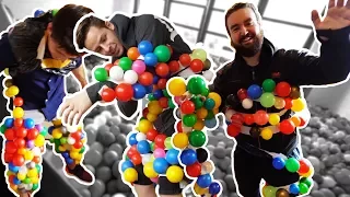 Die LUSTIGSTE Bällebad Challenge mit Paluten & Rewi