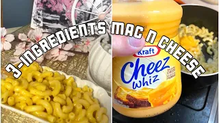 Easy Mac N’ Cheese Recipe using Kraft Cheez Whiz | 3-Ingredients Only