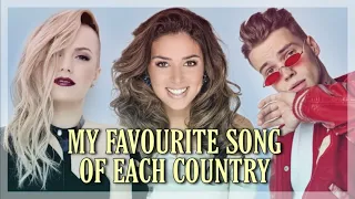 MY FAVOURITE SONG OF EACH COUNTRY (1956-2021) | Eurovision Song Contest