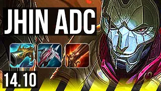 JHIN & Janna vs KAI'SA & Nautilus (ADC) | 13k comeback, 67% winrate, Legendary | NA Diamond | 14.10