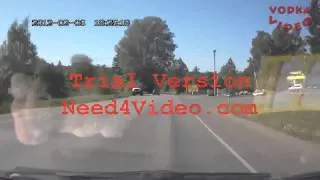 Car Crash Compilation HD #22   Russian Dash Cam Accidents NEW JUNE 2013   5
