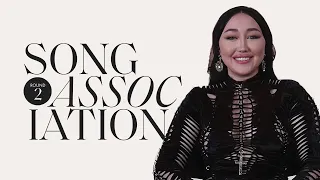 Noah Cyrus Sings "Make Me (Cry)", Miley Cyrus, and Kanye West in ROUND 2 of Song Association | ELLE