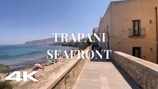 4K Trapani Walking Tour - In Sicily for a Holidays / Ambience city sounds