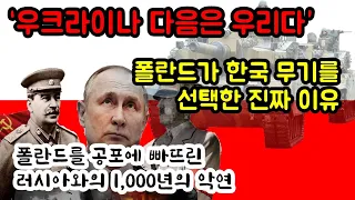 폴란드가 한국 무기를 산 진짜 이유. 1,000년의 악연인 폴란드와 러시아의 관계