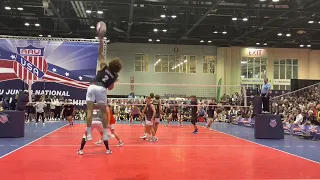 2022 AAU BJNC 18’s Open Final: OCVC versus Bay to Bay. Entire edited match.