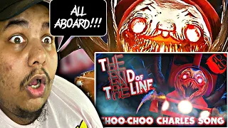 THE END OF THE LINE | The Stupendium & Dan Bull | Choo-Choo Charles Song! REACTION