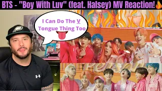 BTS - "Boy With Luv" (feat. Halsey) MV Reaction! (V Better Stop All This!)