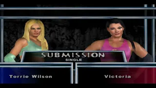 WWE Smackdown Here Comes The Pain PS2 (Torrie Wilson vs Victoria) Submission Match