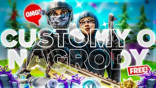 Customy o Podarunki, Ściana Nagród!┃Top Model,  Simon Mówi, Chowany...┃#live #fortnite #live