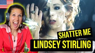 THIS IS THERAPY! Lindsey Stirling ft. Lzzy Hale - Shatter Me REACTION #lindseystirling #reaction