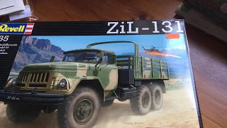 Revell Zil-131 unboxing