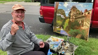 Historic Ithaca - Buffalo Street Plein AIr with Brian Keeler