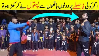 Self Defence of weapon by master jabir bangash