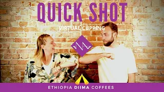 Ethiopia Diima coffees with Kaya and Alex - Quick Shot Virtual Cupping