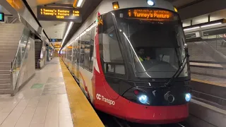 Filming Ottawa trains in Lyon station