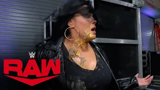 Tamina gets a face full of cheesesteak courtesy of Dana Brooke: Raw, Jan. 10, 2022