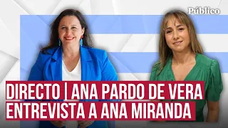 Ana Pardo de Vera charla con  Ana Miranda, la candidata del BNG a las elecciones europeas