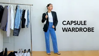 56 Outfits with BASICS (CAPSULE WARDROBE)