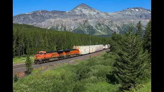 BNSF Hi Line Sub - Marias Pass: Whitefish to Cut Bank Montana. Summer 2022