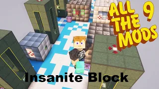 All The Mods 9 Extreme Reactors Tutorial - Insanite Block
