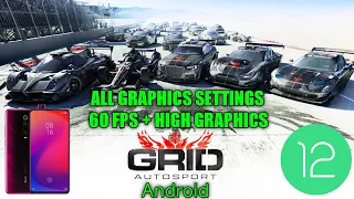 GRID Autosport - Android Gameplay | All Graphics Settings | 60 FPS + High Graphics | Redmi K20 Pro