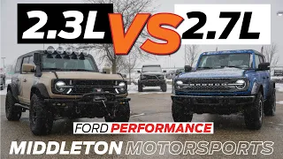 2022 Ford Bronco 2.7L Performance Tune Dragy Results & Comparison to 2.3L Performance Tune