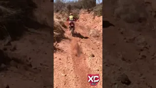 EnduroCam by XC Gear Following Evan Smith at the Caprock Canyon National Enduro