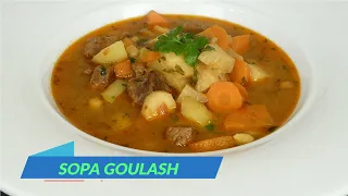 GOULASH, el de verdad (Gulyásleves) - SABORES DE HUNGRÍA