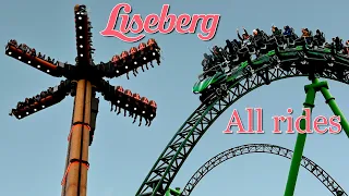 LISEBERG ALL RIDES 2023 +height limits