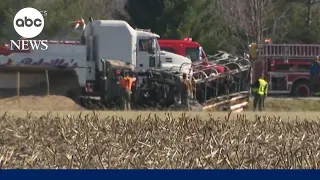 3 kids, 2 adults killed in school bus crash