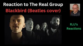 Reaction to The Real Group  - Blackbird (Beatles cover)