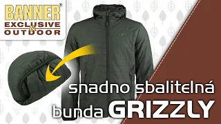 bunda GRIZZLY - snadno sbalitelná bunda