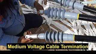 Medium Voltage Cable Termination | MV Cable Termination | MV Cable Termination Procedure | MM Asif