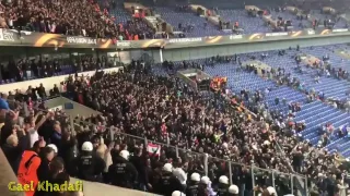 Respect!⚫AFC Ajax Fans singing "Three Little Bird" By : Bob Marley⚫So beautiful!