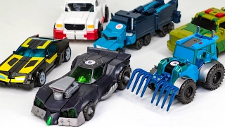 Transformers RID Night Ops Bumblebee OptimusPrime Retchet Lockdown Thunderhoof Vehicle Robot Car Toy