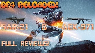 BF4: SAR21 vs AEK971 Review - MapMover's BF4 Reloaded Series