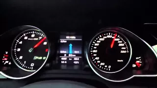 Audi RS5 0-280 km/H Acceleration BRUTAL Beschleunigung