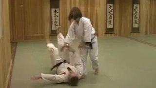 Shodan Attestation (video fragment). M. Pichugina (15 years old) and V.Shakirov. 06-04-2008. P2