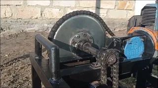 Модернизация окучника из бензопилы "УРАЛ"