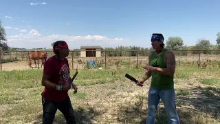 Apache Knife Fighting & Battle Tactics - Evade & Attack